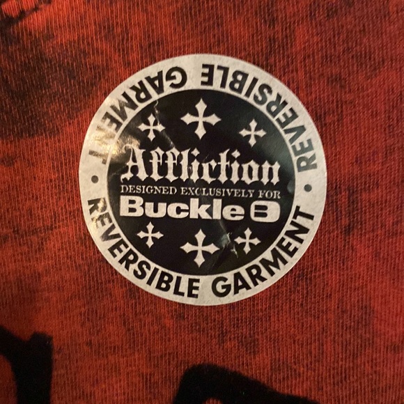 Affliction Twisted Metal Reversible T-Shirt - Picture 6 of 10